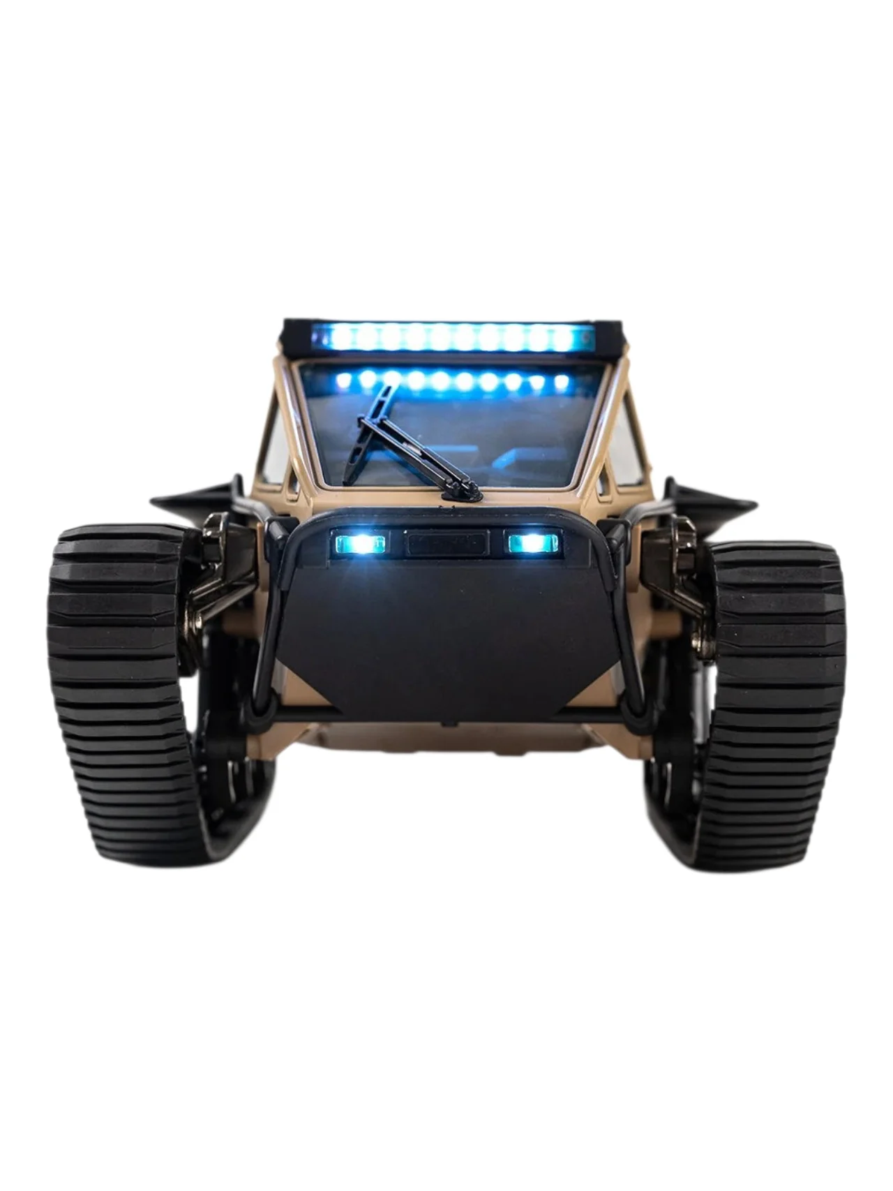 JJRC Ripsaw EV3-F4, 2.4Ghz Remote Control Crawler High Speed Tank, Off-Road RC Tracked Vehicles 360°Pirouette Drifting Car 2×1.5V Battery ( Not Included ),USB Charger included 1:16 Scale - Image 10