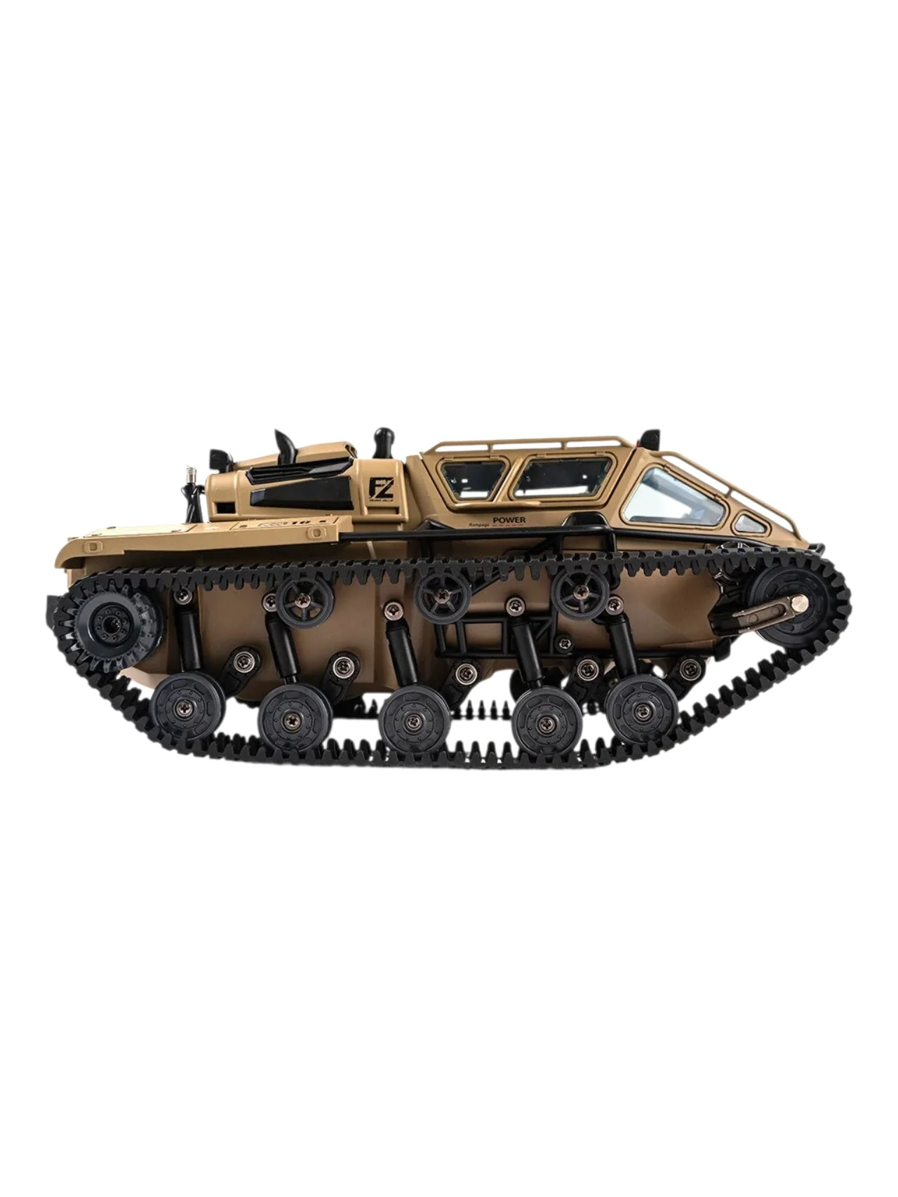 JJRC Ripsaw EV3-F4, 2.4Ghz Remote Control Crawler High Speed Tank, Off-Road RC Tracked Vehicles 360°Pirouette Drifting Car 2×1.5V Battery ( Not Included ),USB Charger included 1:16 Scale - Image 11