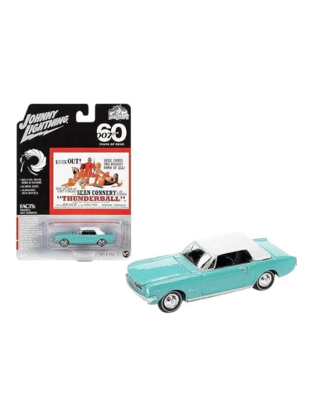 Johnny Lightning 
1965 Ford Mustang 
James Bond Thunderball - Image 2