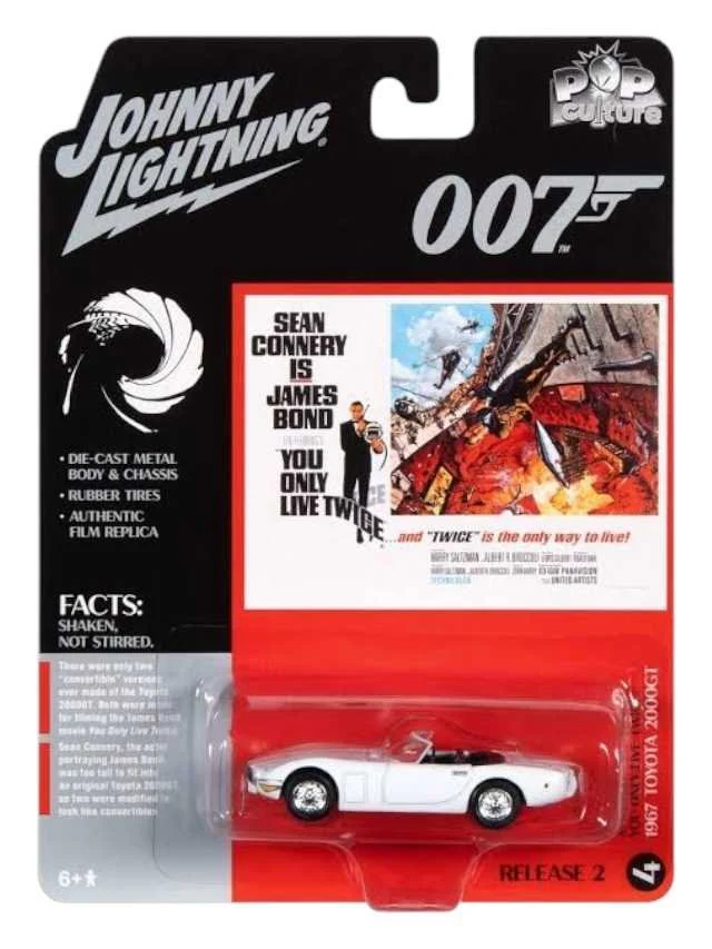 Johnny Lightning
1967 Toyota 2000GT
James Bond You Only Live Twice