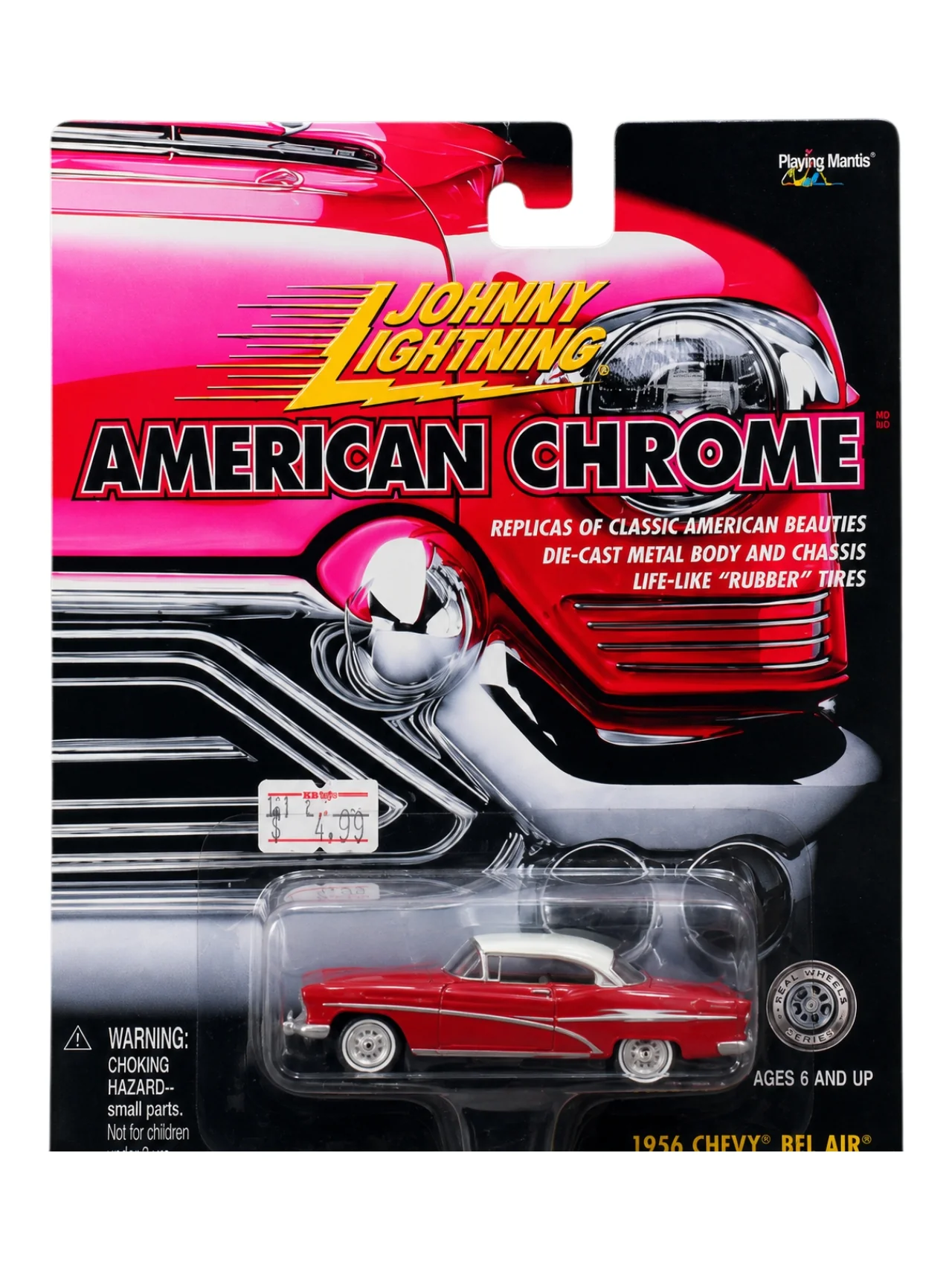 Johnny Lightning American Chrome '1953 Buick Super , 1957 Lincoln Premiere , 1958 Chevy Impala Imported 1:64 Scale - Image 6