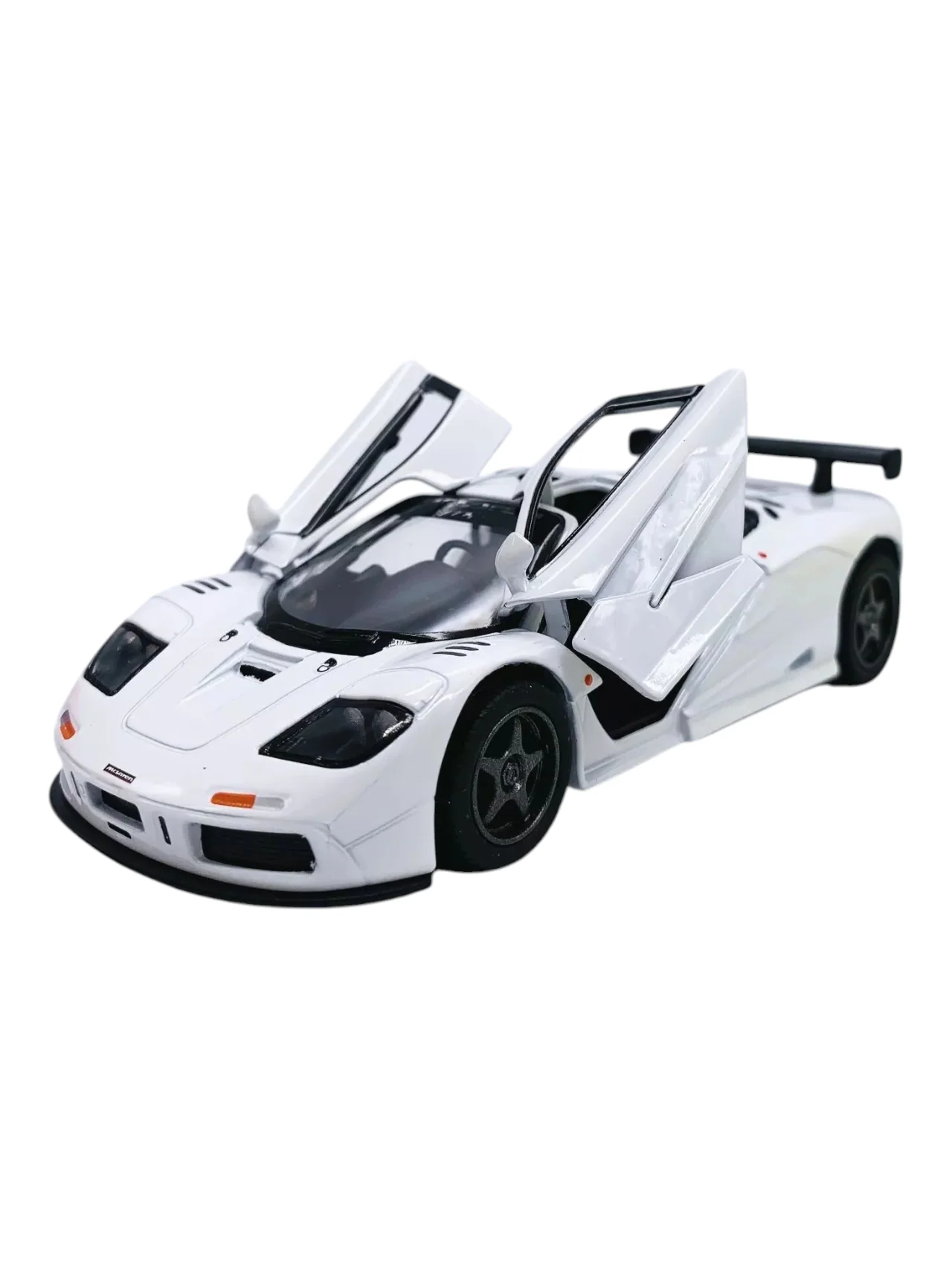 Kinsmart 1995 Mclaren F1 GTR 1:34 Scale (Diecast Metal,Pull Back Action,Openable Doors) - Image 2