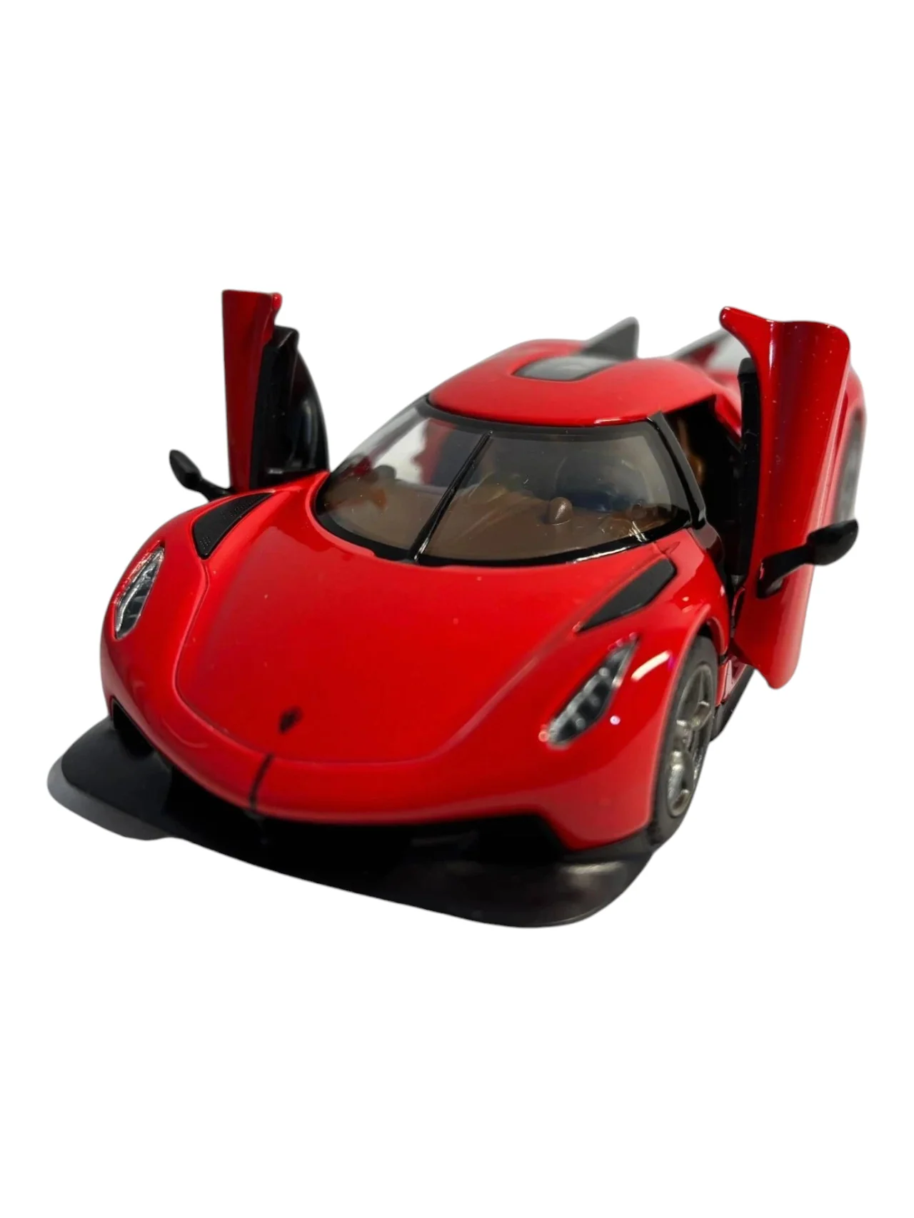 Kinsmart Koenigsegg Jesko Absolut 1:36 Scale (Diecast Metal,Pull Back Action,Openable Doors) - Image 2