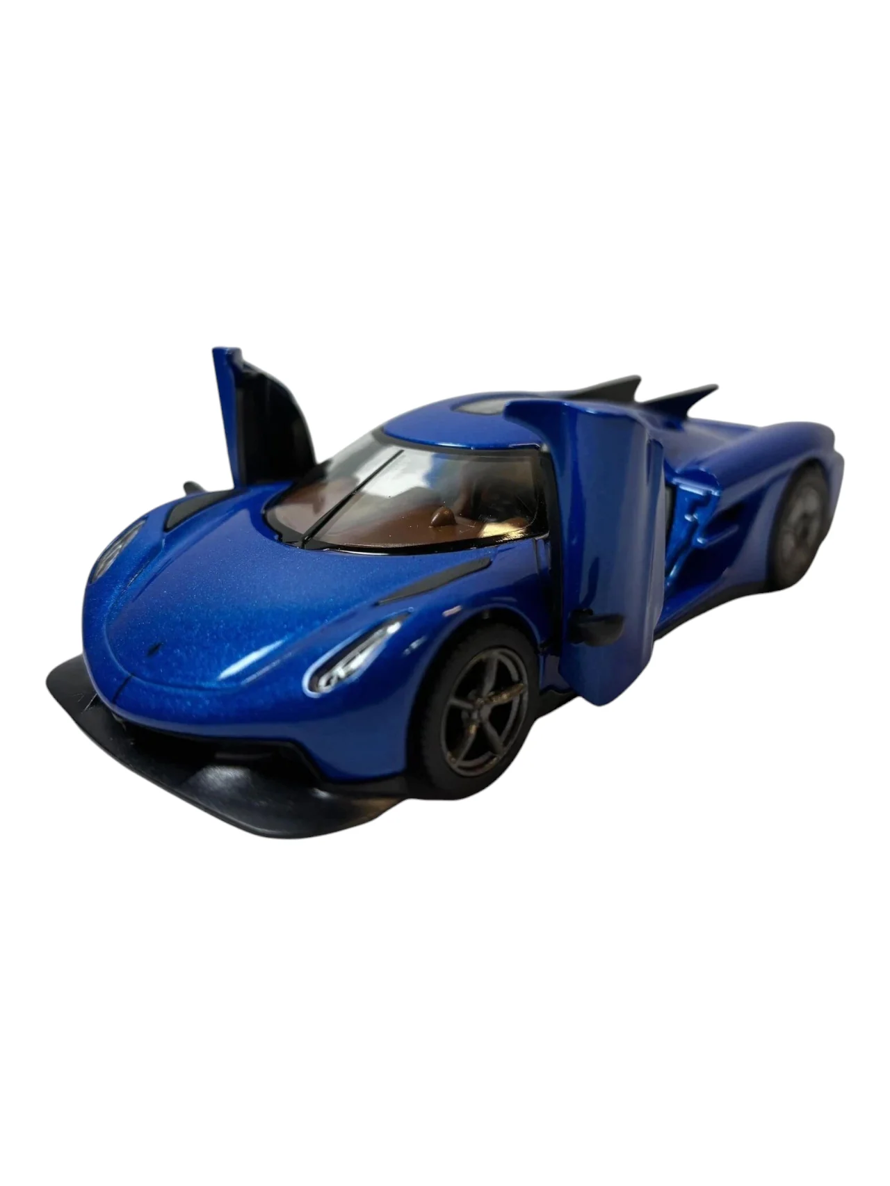 Kinsmart Koenigsegg Jesko Absolut 1:36 Scale (Diecast Metal,Pull Back Action,Openable Doors) - Image 4
