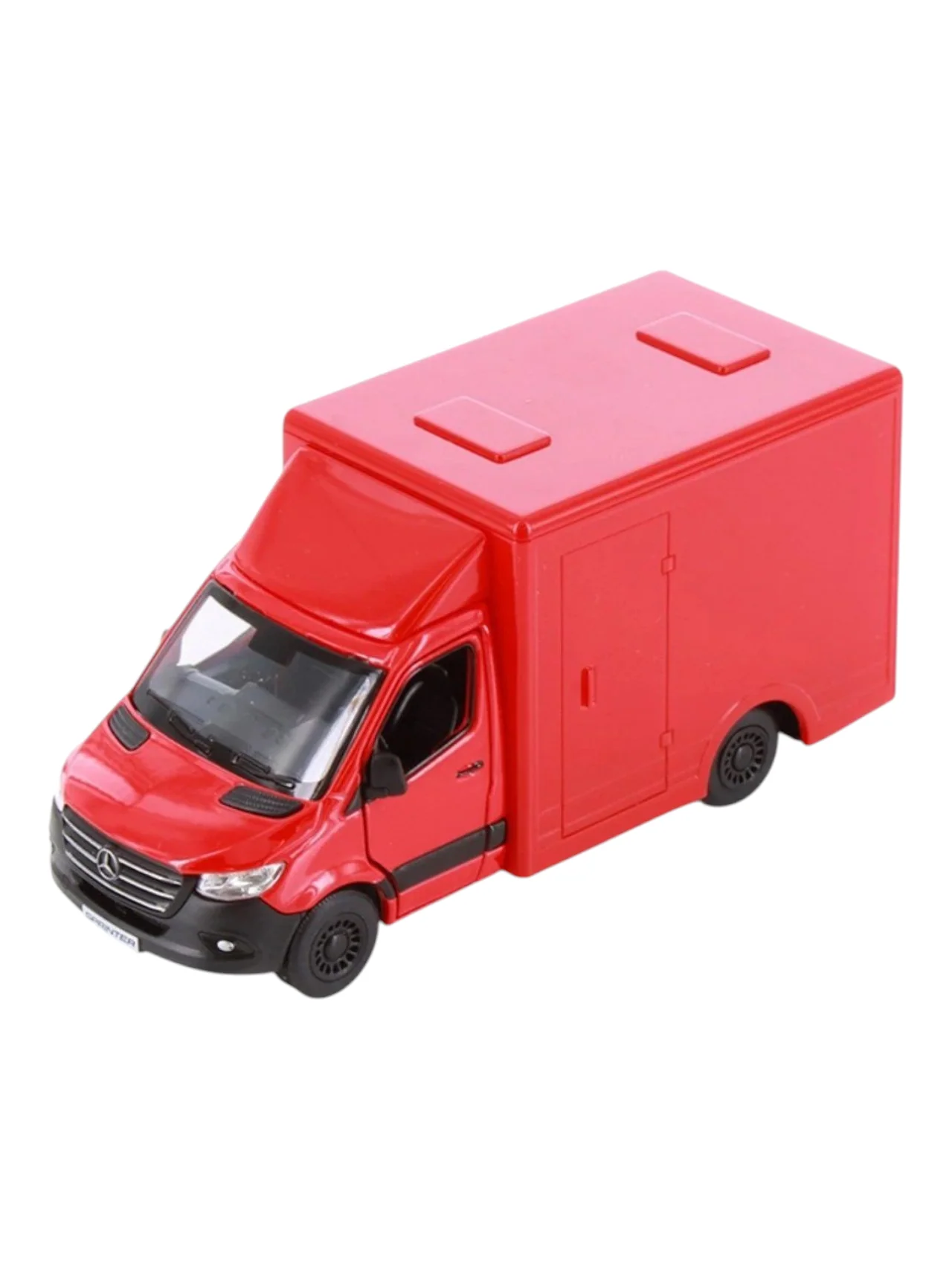 Kinsmart Mercedes-Benz Sprinter 1:48 Scale (Diecast Metal,Pull Back Action,Openable Doors) - Image 6