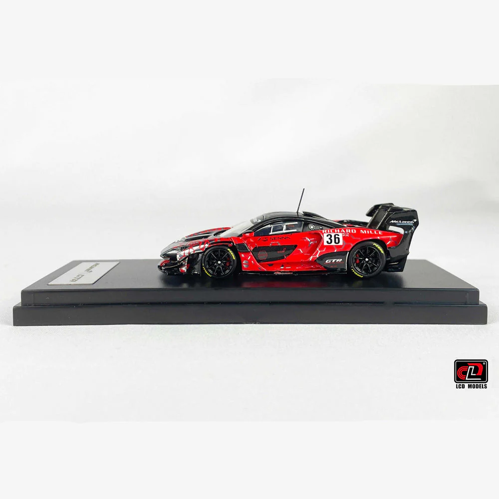 LCD Models Mclaren Senna GTR Imported 1:64 Scale (code-LCD64024-RE) Red - Image 2
