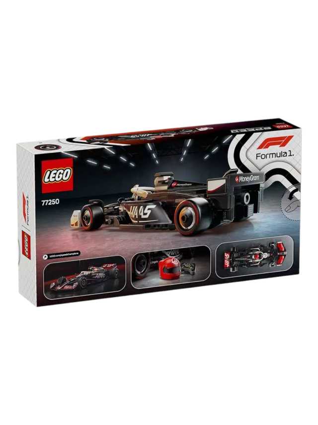 LEGO 77250 Speed Champions MoneyGram Haas Formula 1 (F1) Team VF-24 Race Car (242 Pieces) - Image 2