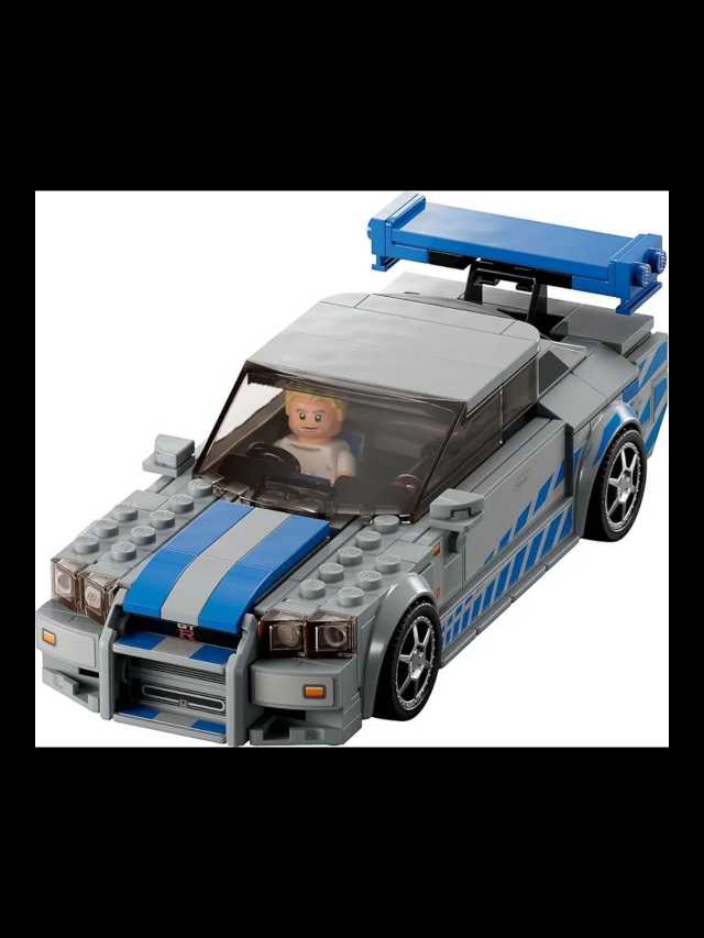 LEGO Speed champions 76917 2 fast 2 furious nissan skyline GT-R (R34) - Image 4