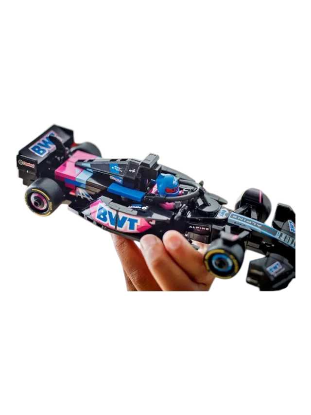 LEGO Speed Champions BWT Alpine F1 Team A524 Race Car Toy Vehicle 77248 Building Blocks - Image 3