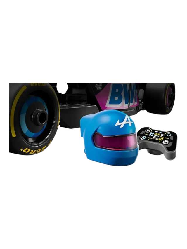 LEGO Speed Champions BWT Alpine F1 Team A524 Race Car Toy Vehicle 77248 Building Blocks - Image 6