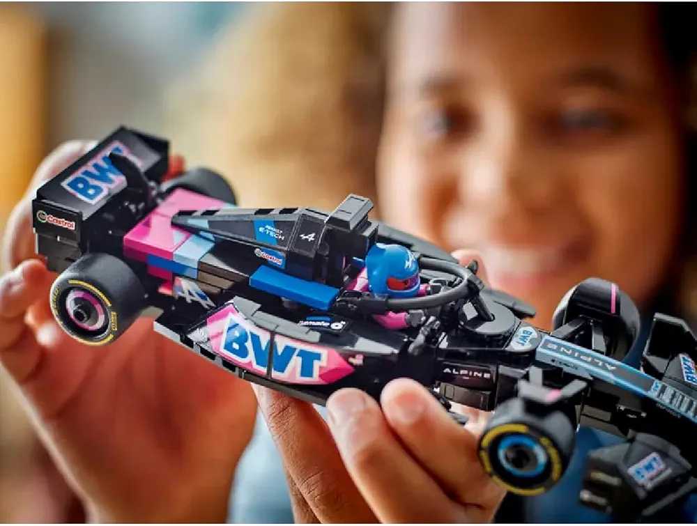 LEGO Speed Champions BWT Alpine F1 Team A524 Race Car Toy Vehicle 77248 Building Blocks - Image 7