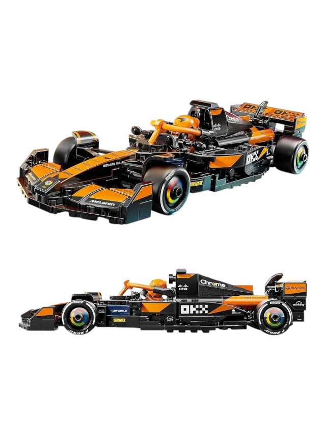 LEGO Speed Champions McLaren F1 Team MCL38 Race Car Vehicle Set 77251 Building Blocks - Image 3