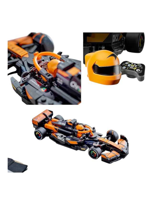 LEGO Speed Champions McLaren F1 Team MCL38 Race Car Vehicle Set 77251 Building Blocks - Image 5
