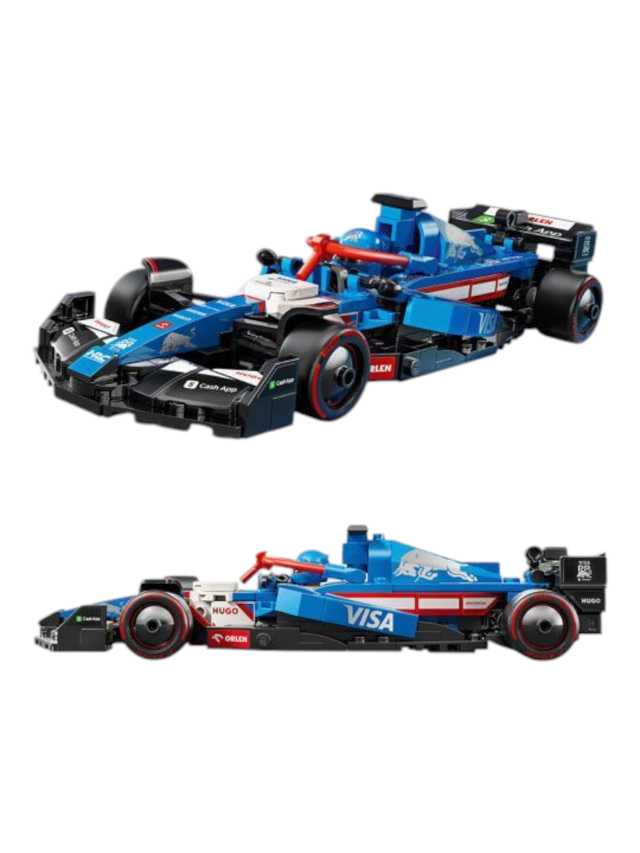 LEGO Speed Champions: Visa Cash App RB VCARB 01 F1 Race Car - 248 Pieces (77246) - Image 4