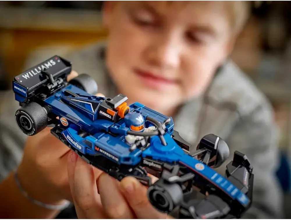 LEGO Speed Champions Williams Racing FW46 F1 Race Car Vehicle Set 77249 Building Blocks - Image 8