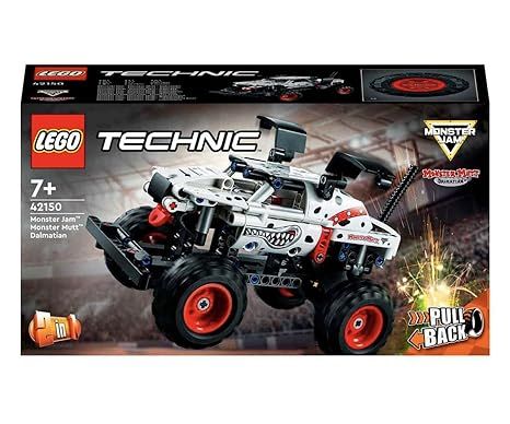 LEGO Technic 42150 monster jam monster mutt dalmation pull back - Image 3