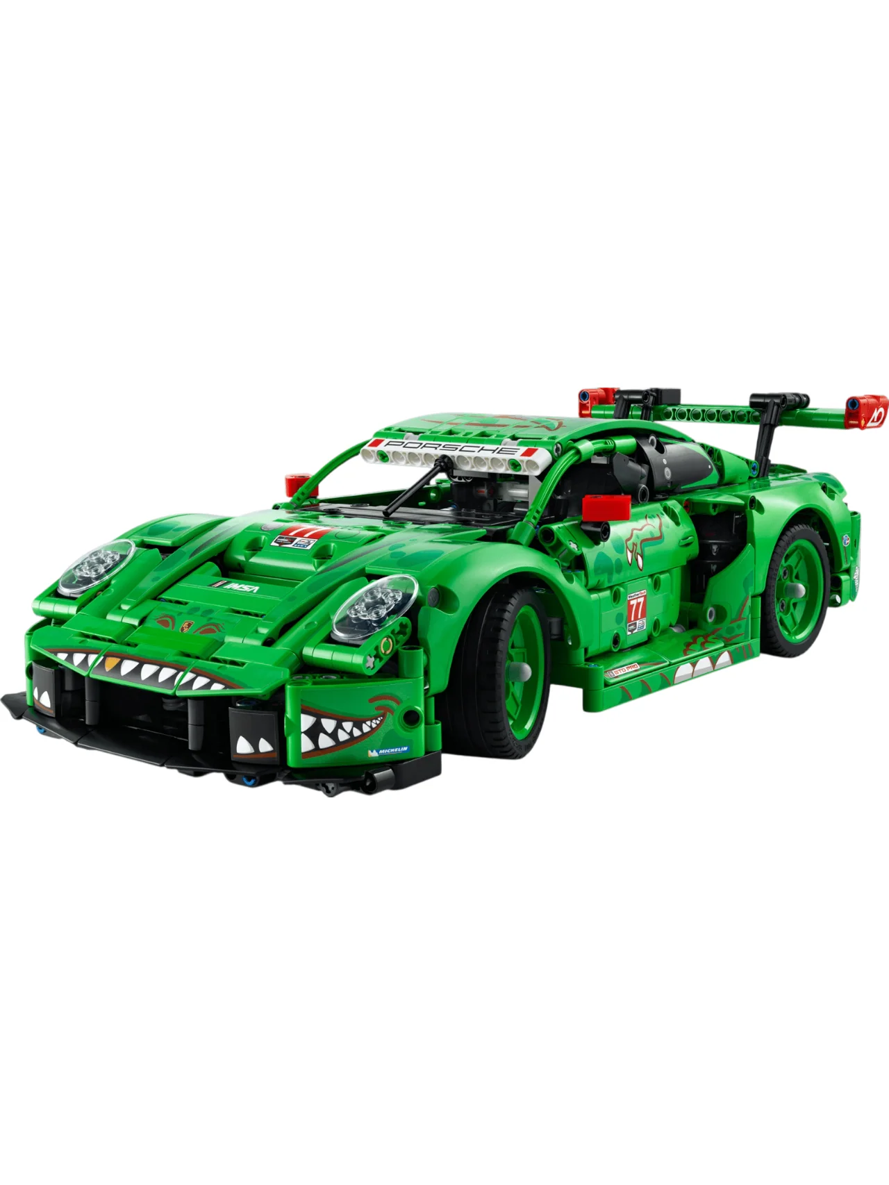 LEGO Technic Porsche 911 GT3 R Rexy AO Racing Car - Model Car Building Kit for Kids 1313 pcs - Image 2