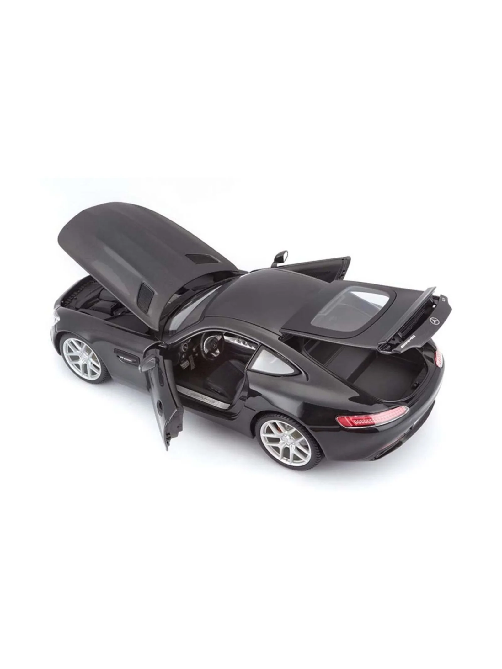 MAISTO 1:18 Special Edition Mercedes-AMG GT (Black)(box damage car mint condition) - Image 3