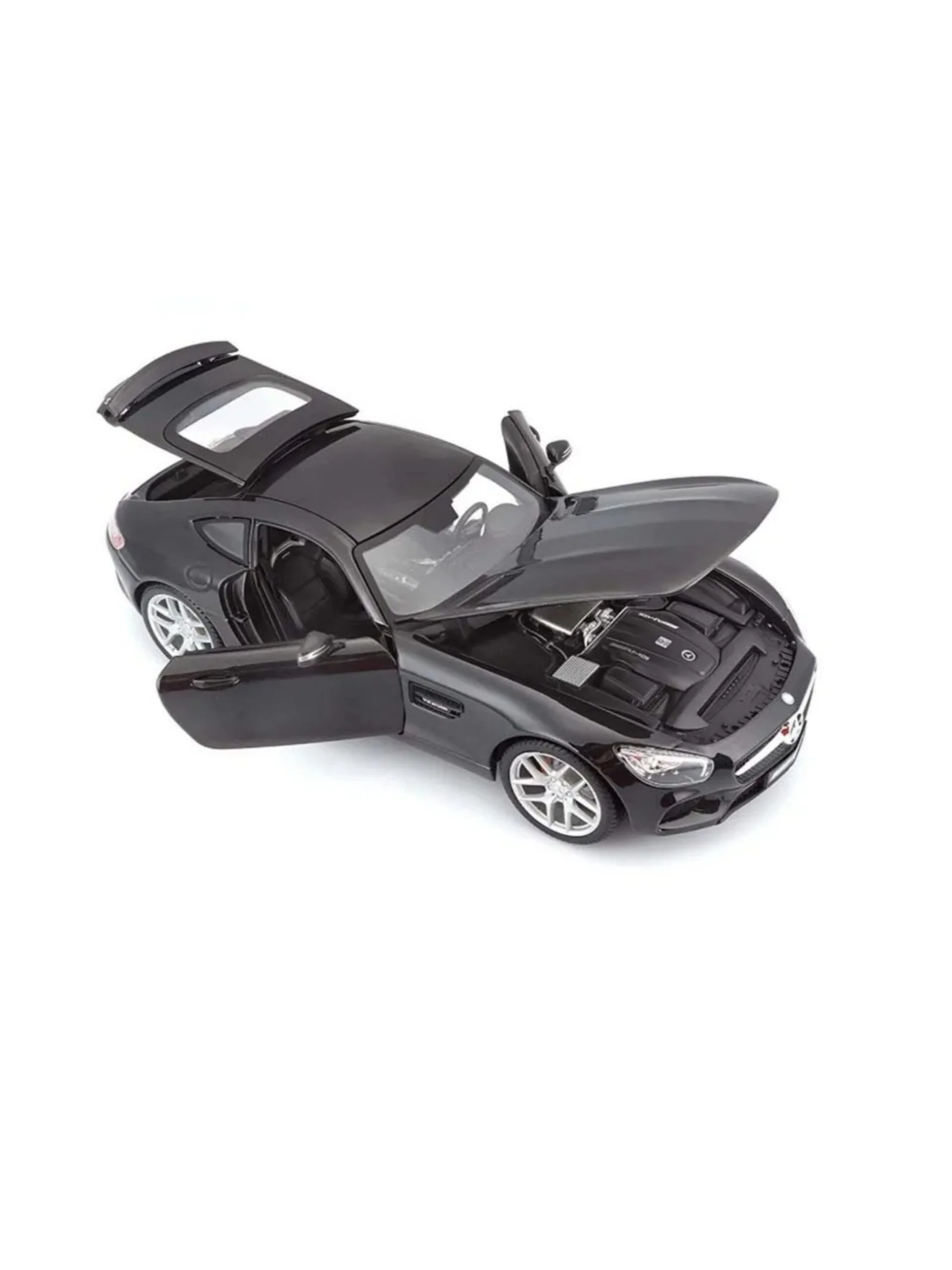 MAISTO 1:18 Special Edition Mercedes-AMG GT (Black)(box damage car mint condition) - Image 4