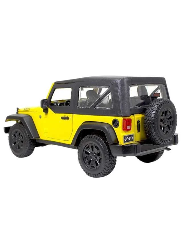 maisto 2014 Jeep Wrangler 1/18 - Image 2