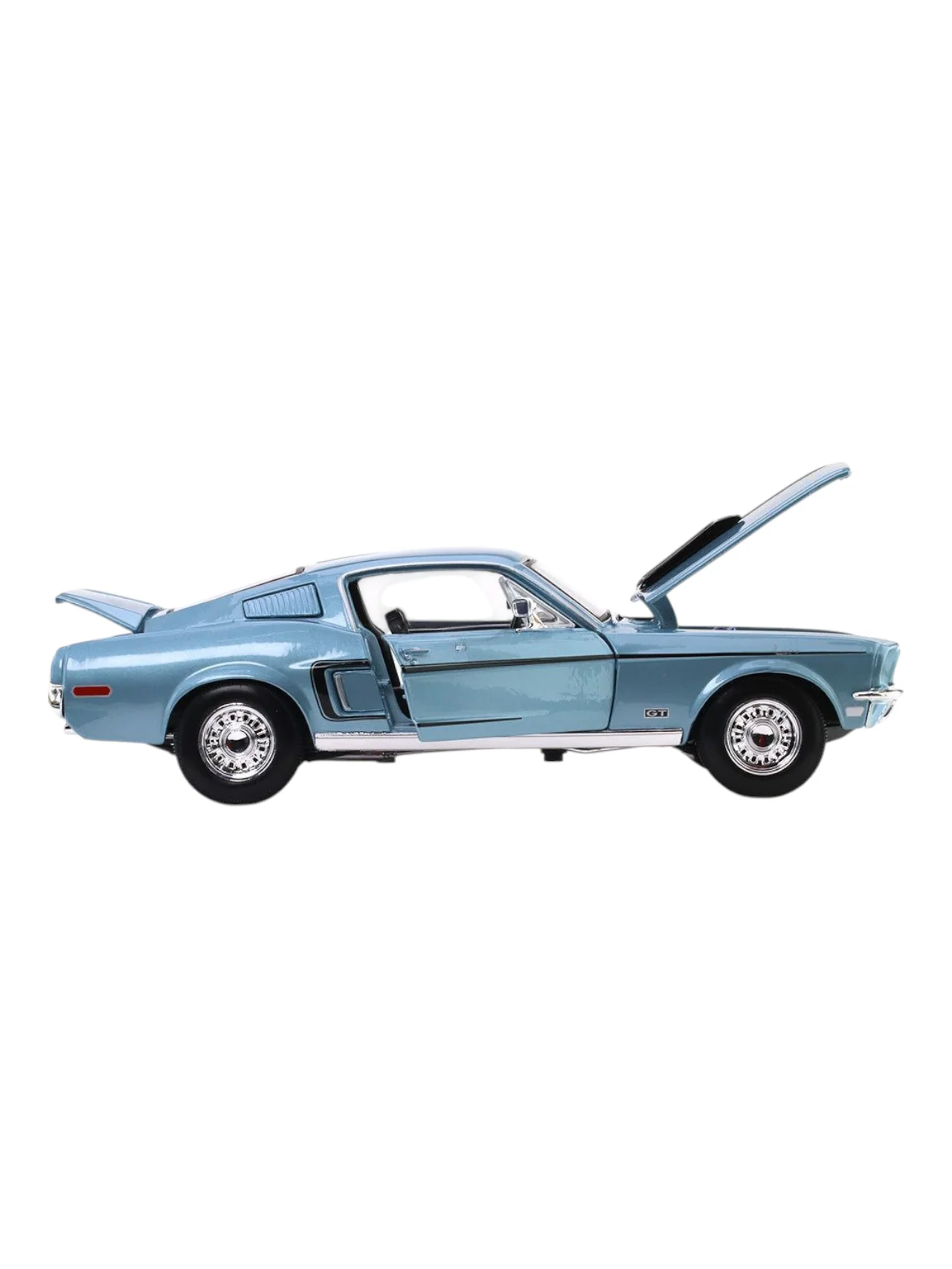 Maisto Special Collection Series 1968 Ford Mustang GT Cobra Jet 1:18 Scale Diecast - Image 5