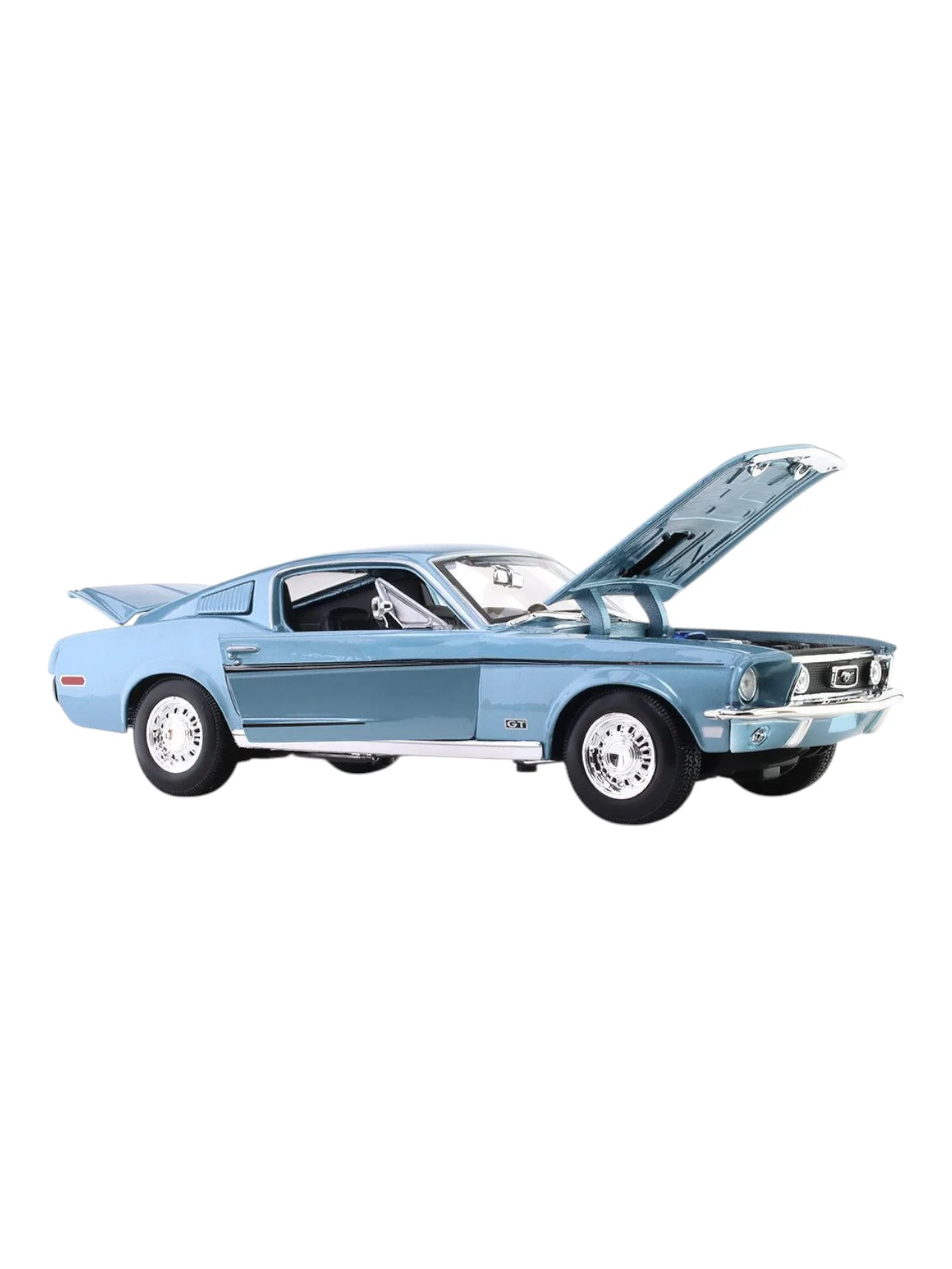 Maisto Special Collection Series 1968 Ford Mustang GT Cobra Jet 1:18 Scale Diecast - Image 6