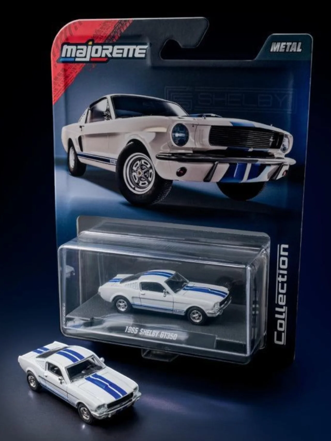 Majorette 1965 Shelby gt350 collection 1:64 Scale - Image 2