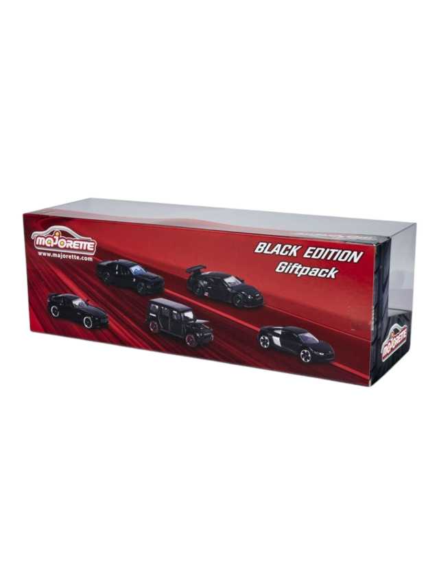 Majorette Black edition giftpack ,5 pack - Audi R8 Coupe, Nissan GT-R Nismo GT3 ,Brabus B63s, Mercedes-AMG GT R,Dodge Challenger SRT Demon. - Image 5