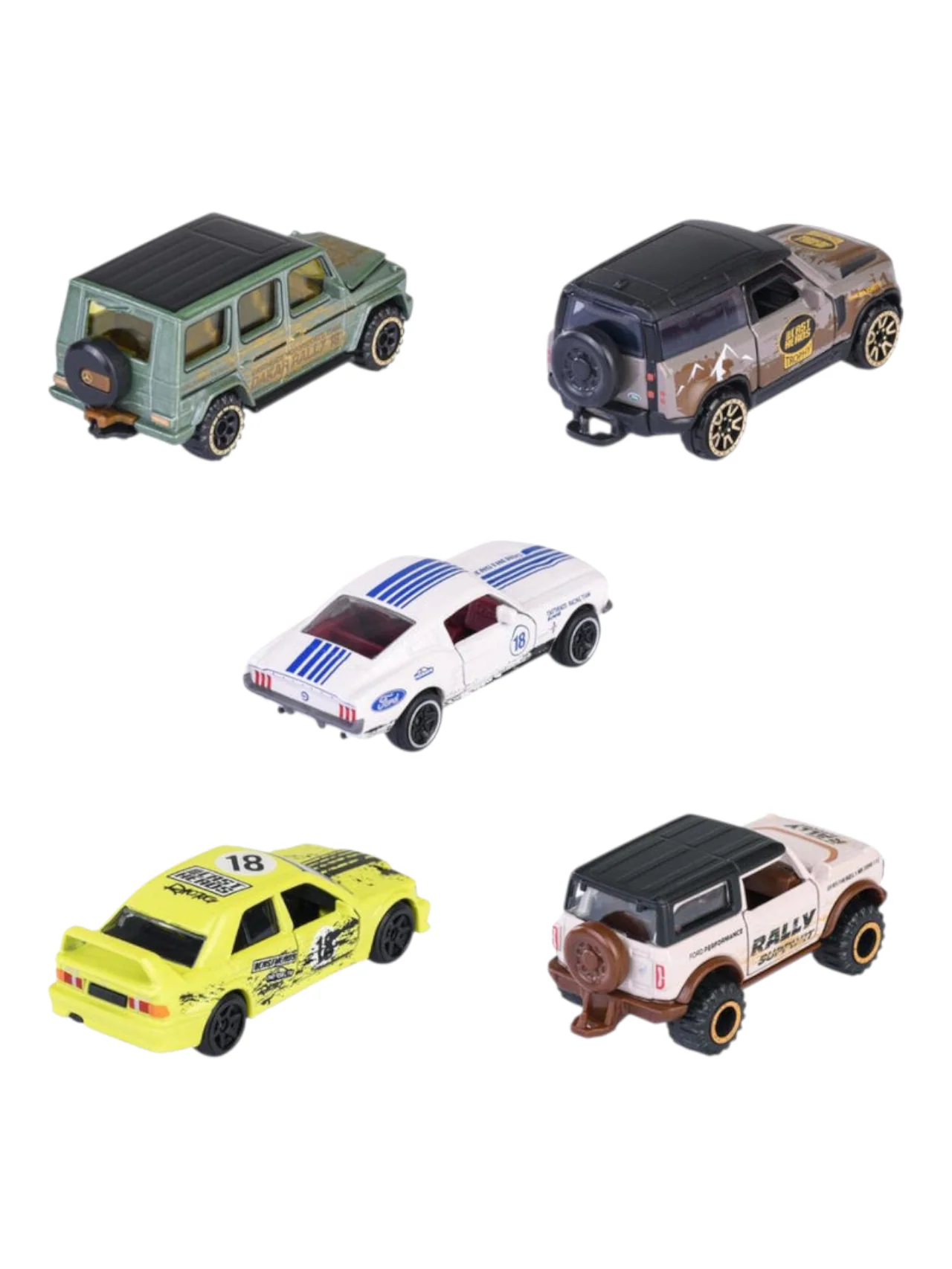 Majorette cast heads premium 5 car castheads special paint opening parts suspension 1:64 Scale 8504105002 - Image 3