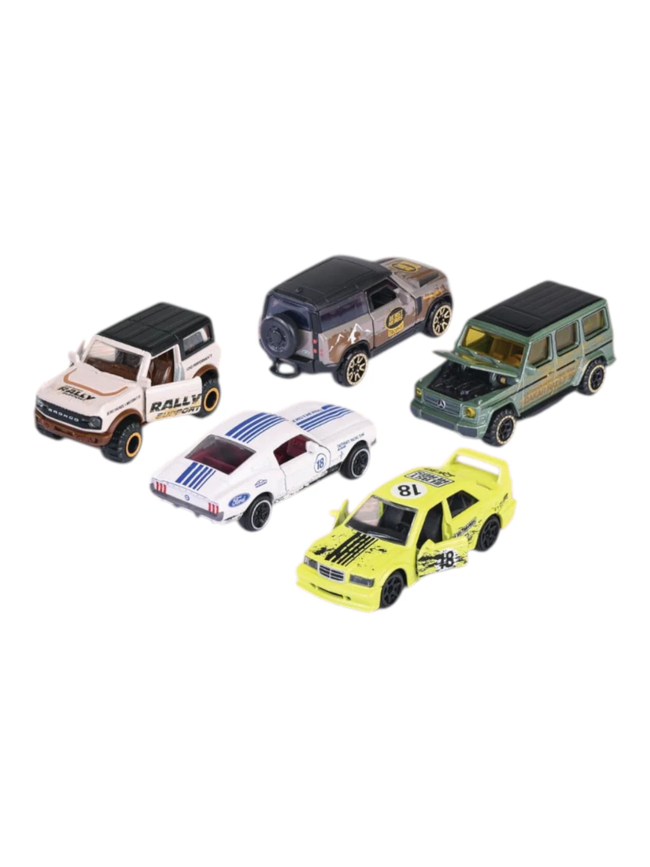 Majorette cast heads premium 5 car castheads special paint opening parts suspension 1:64 Scale 8504105002 - Image 5