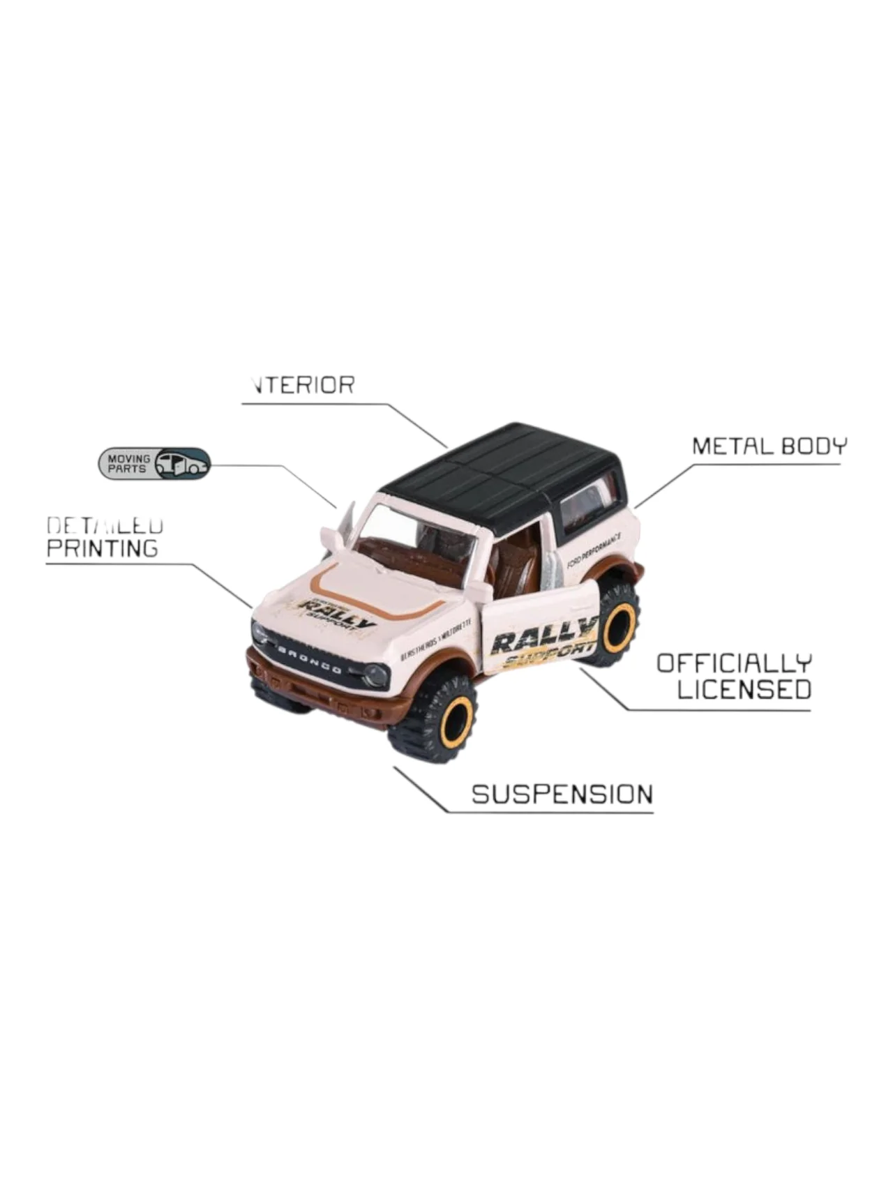 Majorette cast heads premium 5 car castheads special paint opening parts suspension 1:64 Scale 8504105002 - Image 6