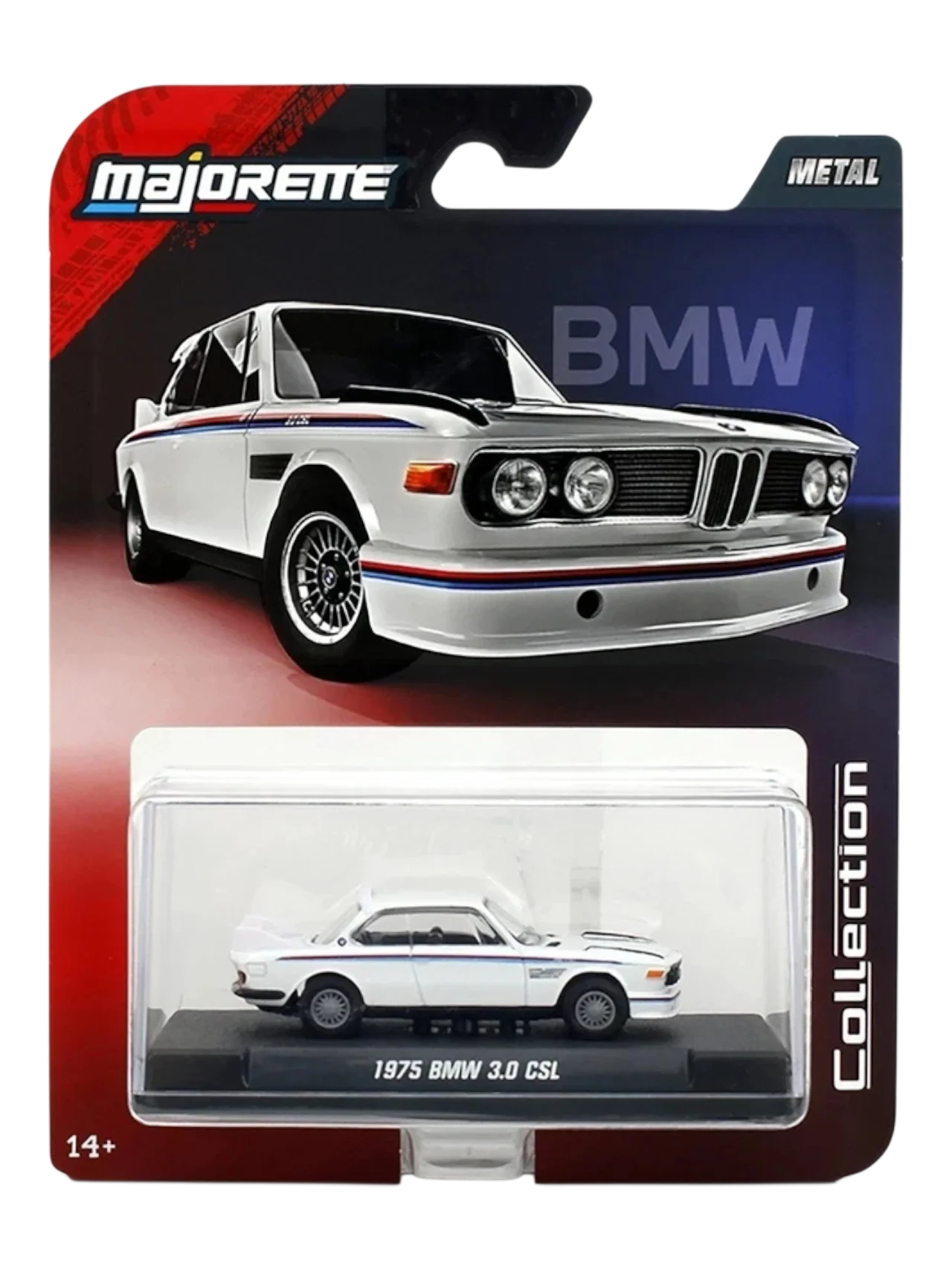 Majorette collection 1975 bmw 3.0 csl 1:64 Scale - Image 2