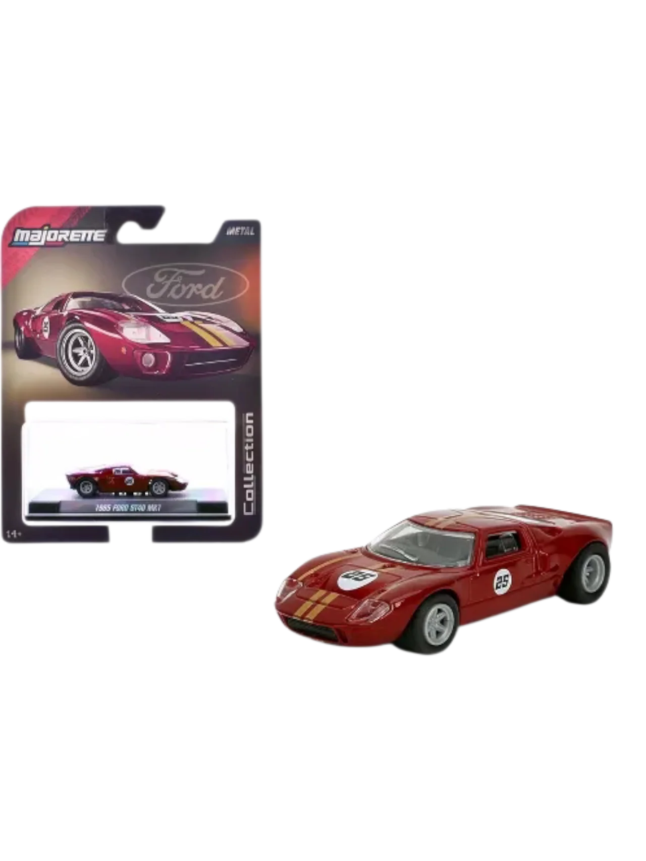 Majorette collection ĺ1965 ford gt40 mk1 1:64 Scale