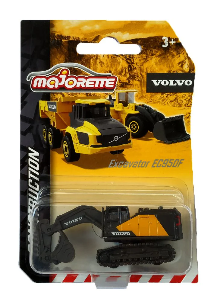 Majorette Construction Excavator EC950F - Yellow / Black