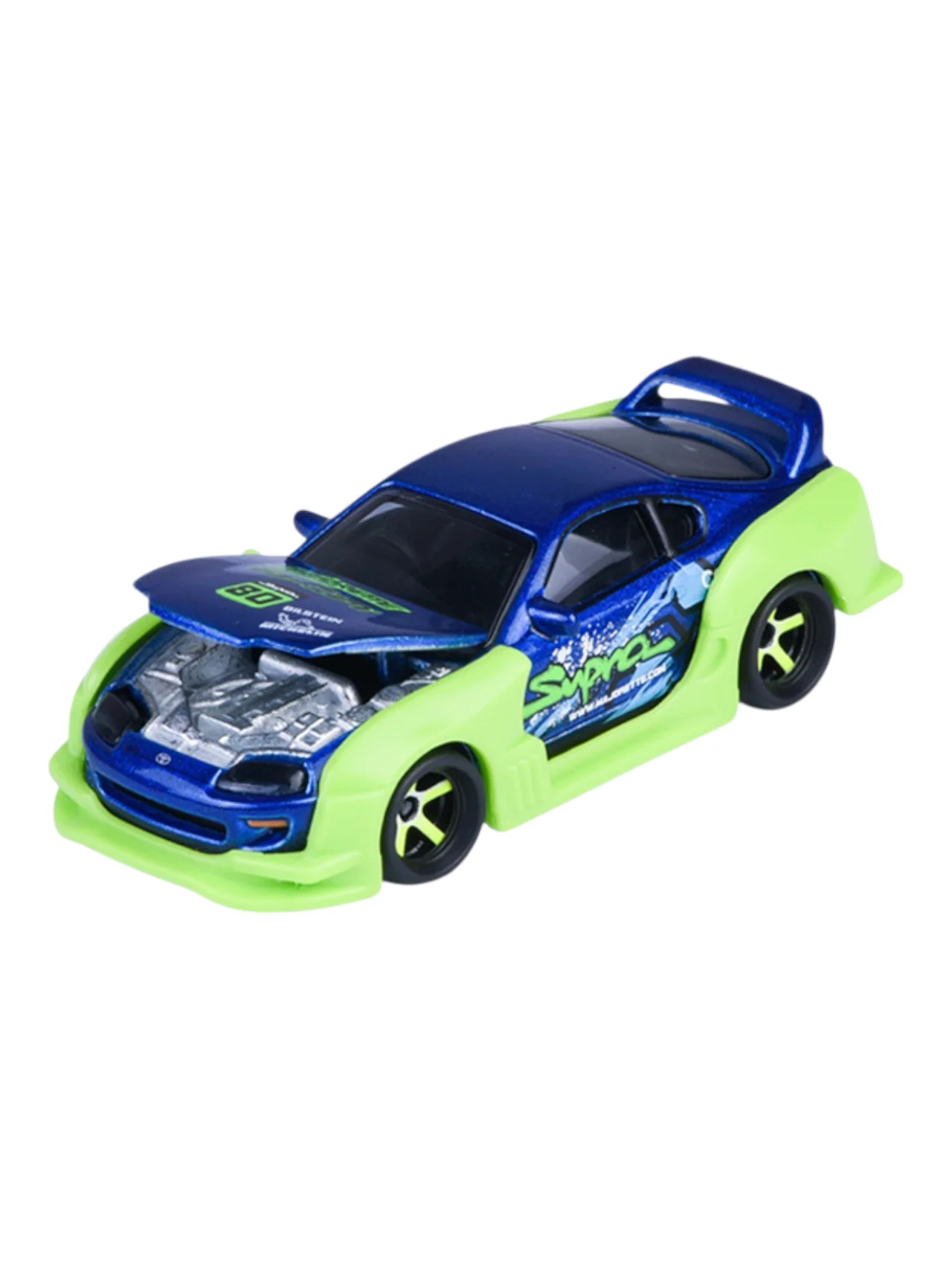 Majorette JDM legends toyota supra jza80 premium tuning part's instead 1:64 Scale 8504101001 - Image 2