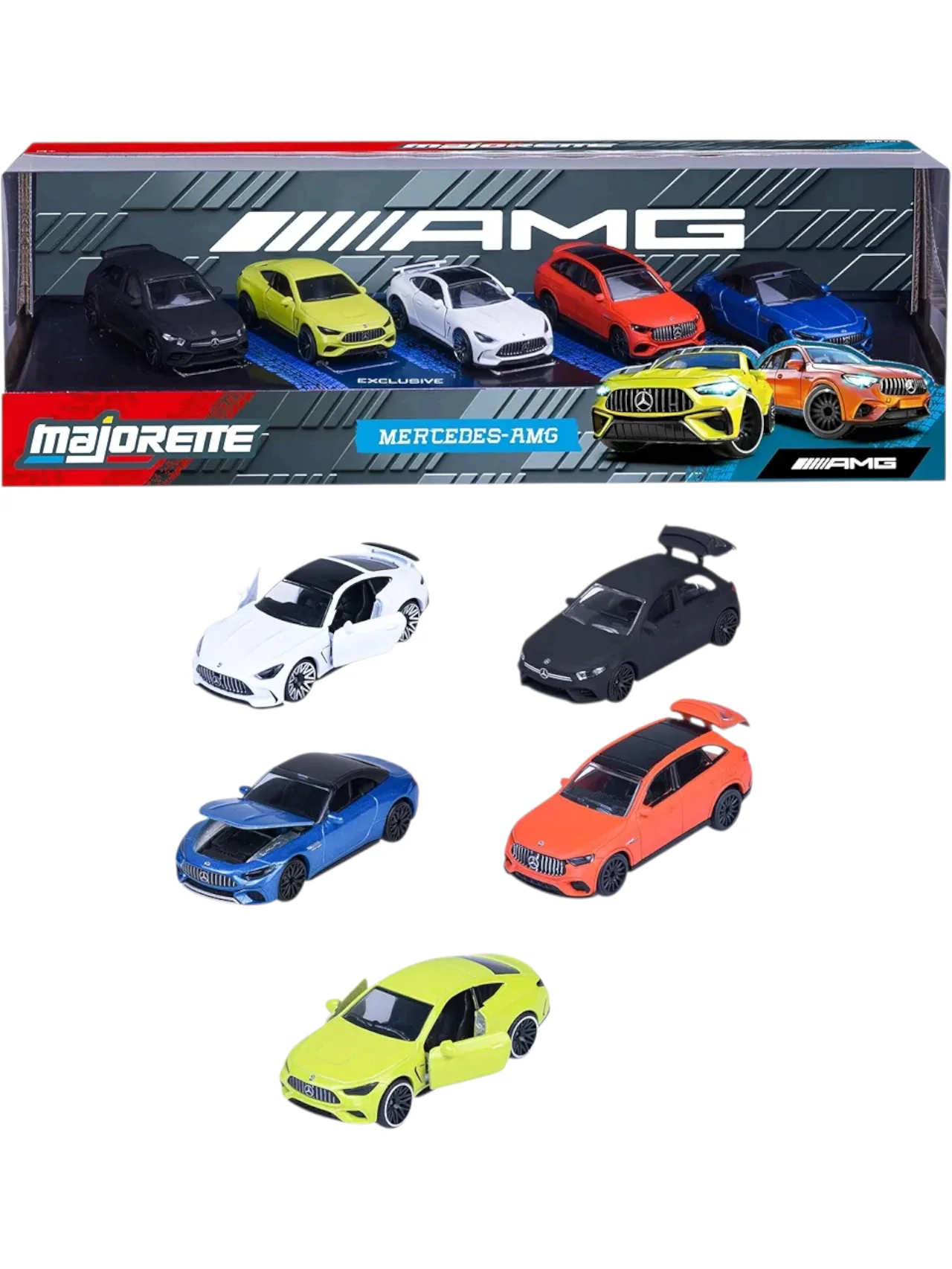 Majorette Mercedes amg premium car opening parts suspension 1:64 Scale 8502105000 - Image 2