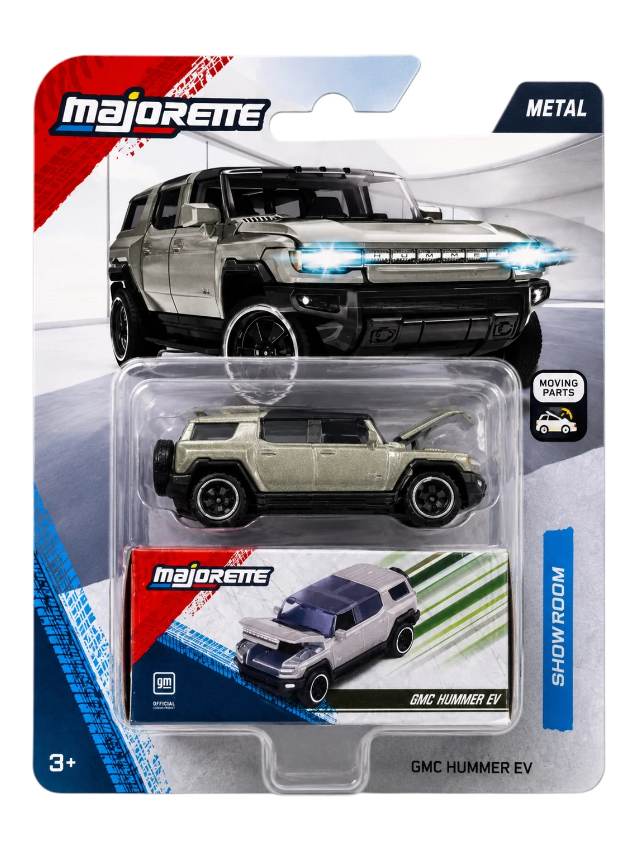 Majorette Premium "GMC Hummer EV" Metal Die-cast Car 1:64 Scale