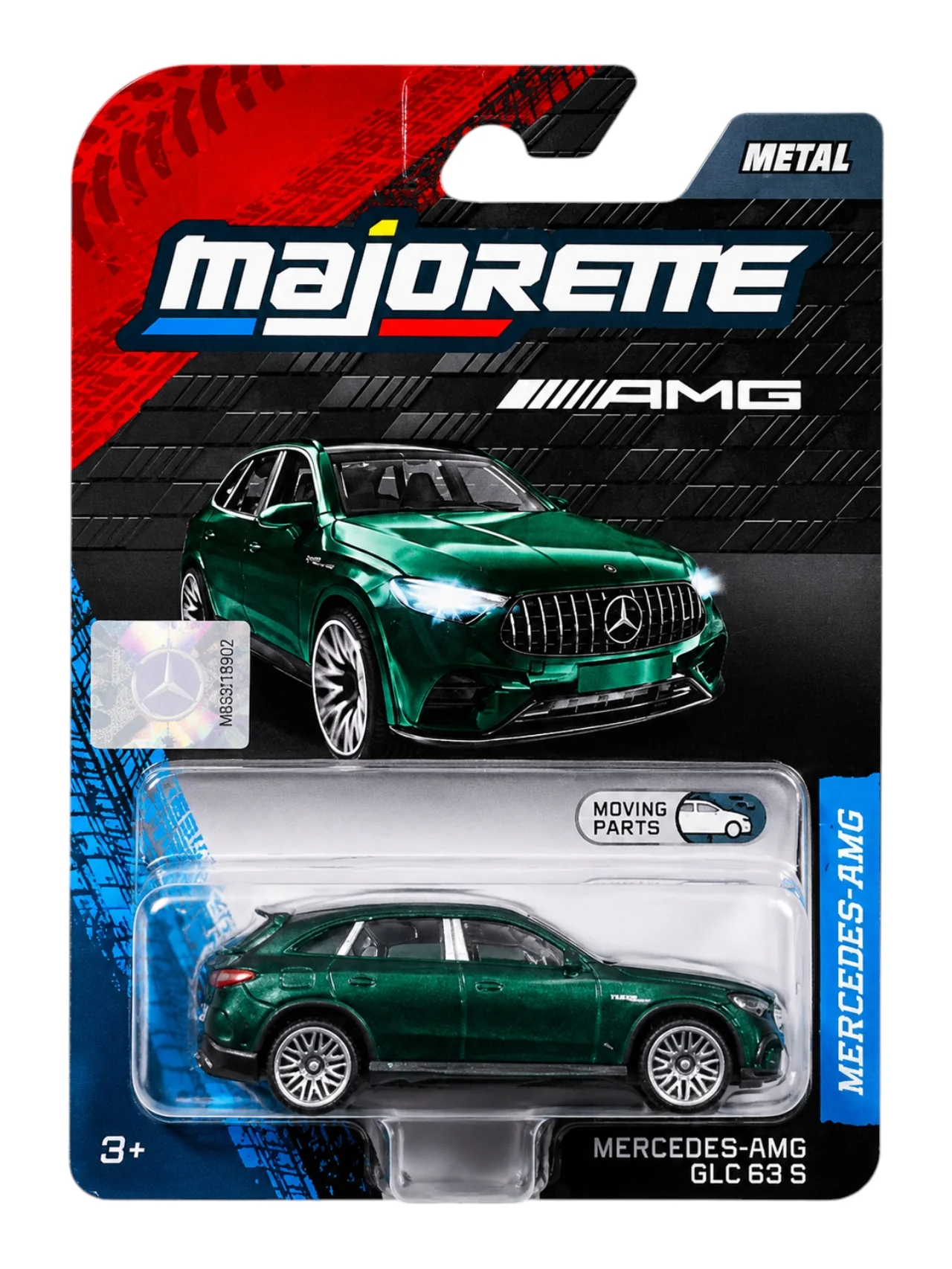 Majorette Premium "Mercedes- Amg GLC 63 S" Metal Die-cast Car 1:64 Scale