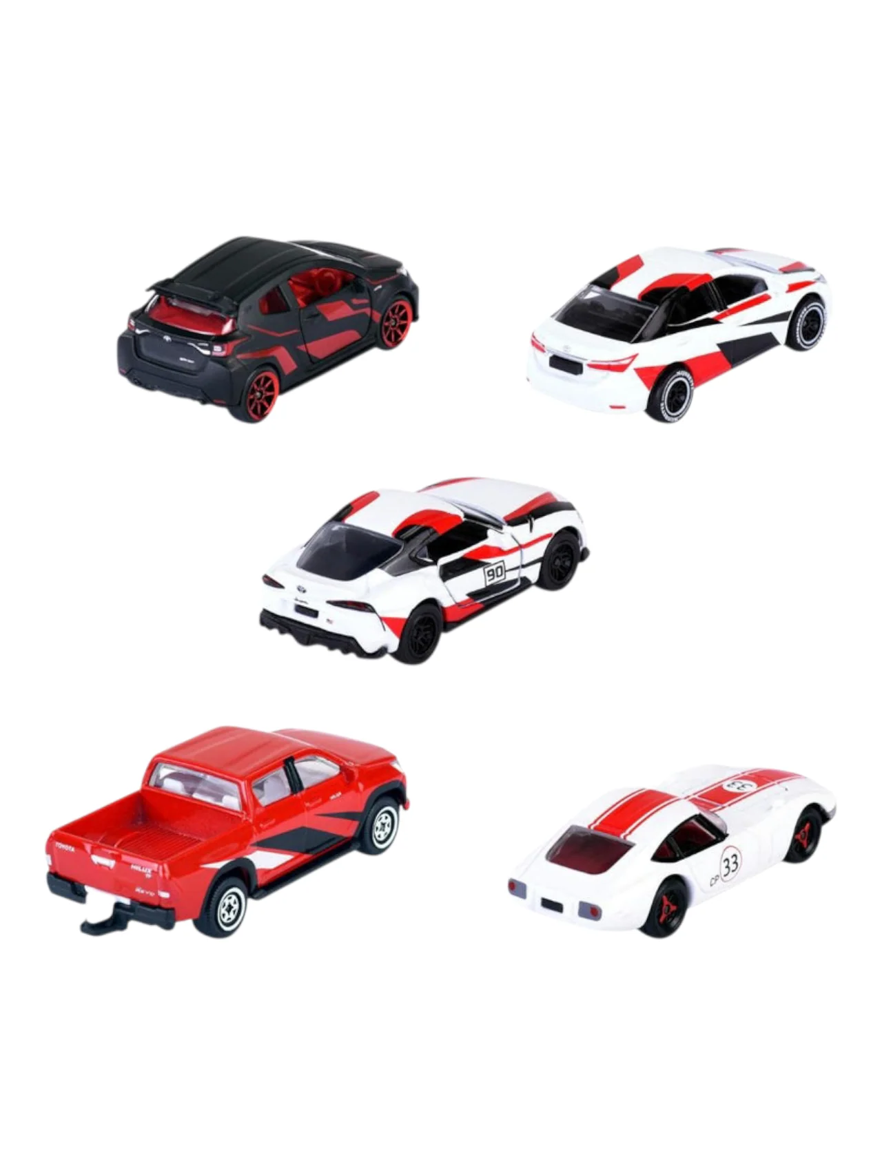 Majorette toyota japan racer opening parts suspension 1:64 Scale 8502105003 - Image 3