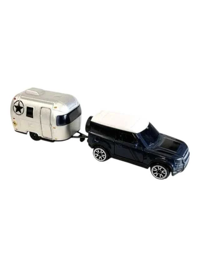 Majorette Trailer 
Air Stream 16 &amp; Land Rover Defender 90 - Image 2
