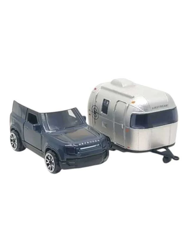 Majorette Trailer 
Air Stream 16 &amp; Land Rover Defender 90 - Image 3