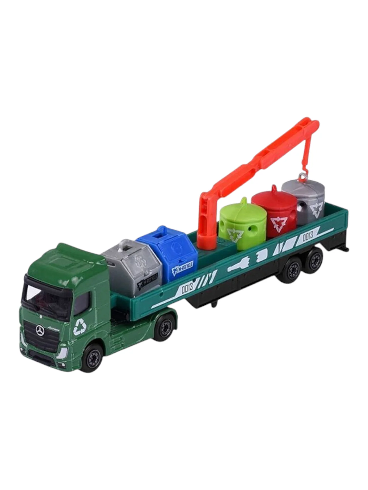 Majorette Transporter Mercedes -Benz Actros (Recycle) - Image 2