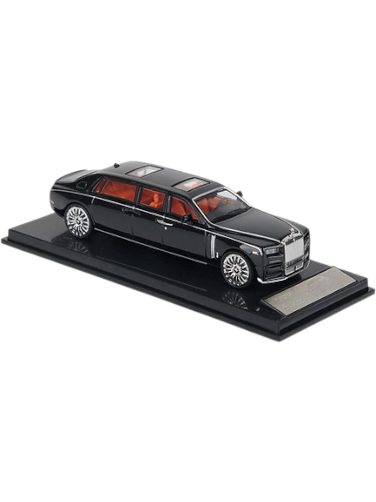 Mansory PHANTOM ROLLS ROYCE LengtheNED BLACK Imported 1/64 Diecast Car BY SC ART - Image 2