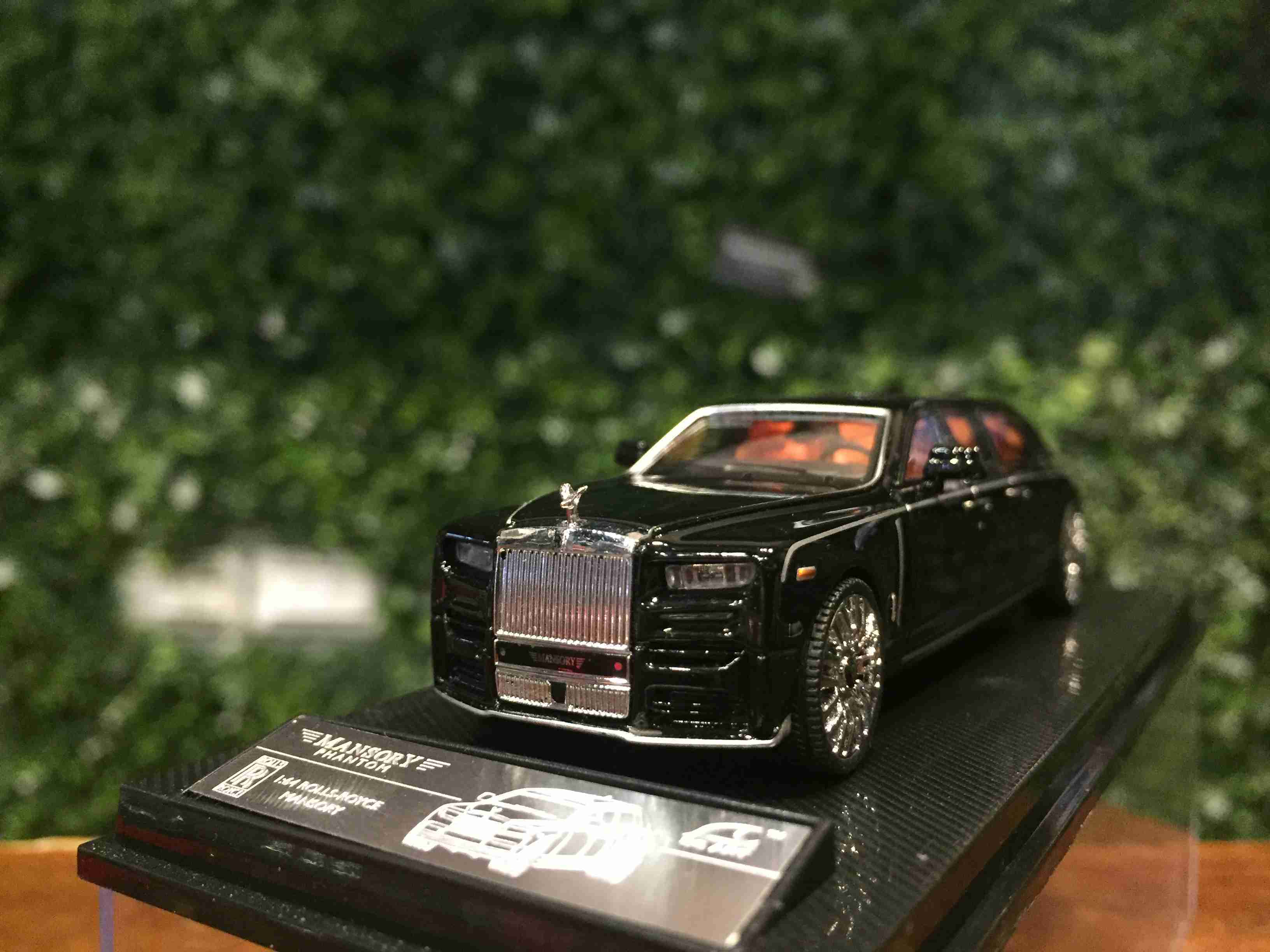 Mansory PHANTOM ROLLS ROYCE LengtheNED BLACK Imported 1/64 Diecast Car BY SC ART - Image 5