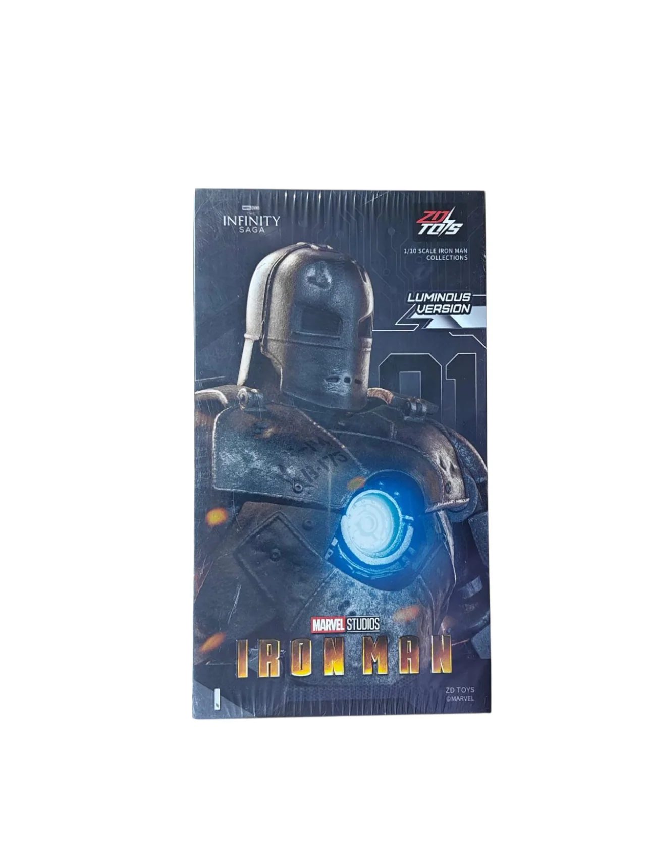Action figure Marvel Studio Infinity Saga ZD Toys Iron Man Imported 1:10 Scale Collections - Image 6