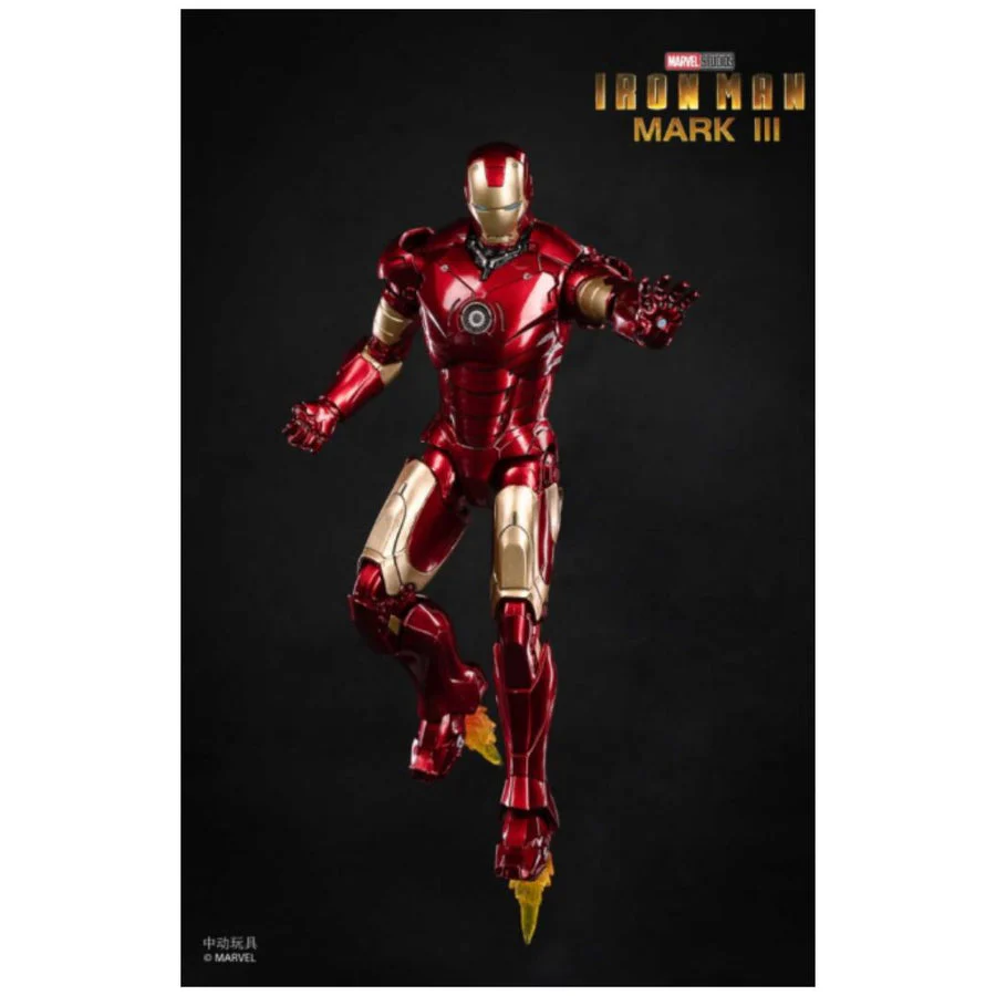 Marvel Studio Iron Man Luminous Version MK3 1:10 Scale Collections Action Figure - Image 6