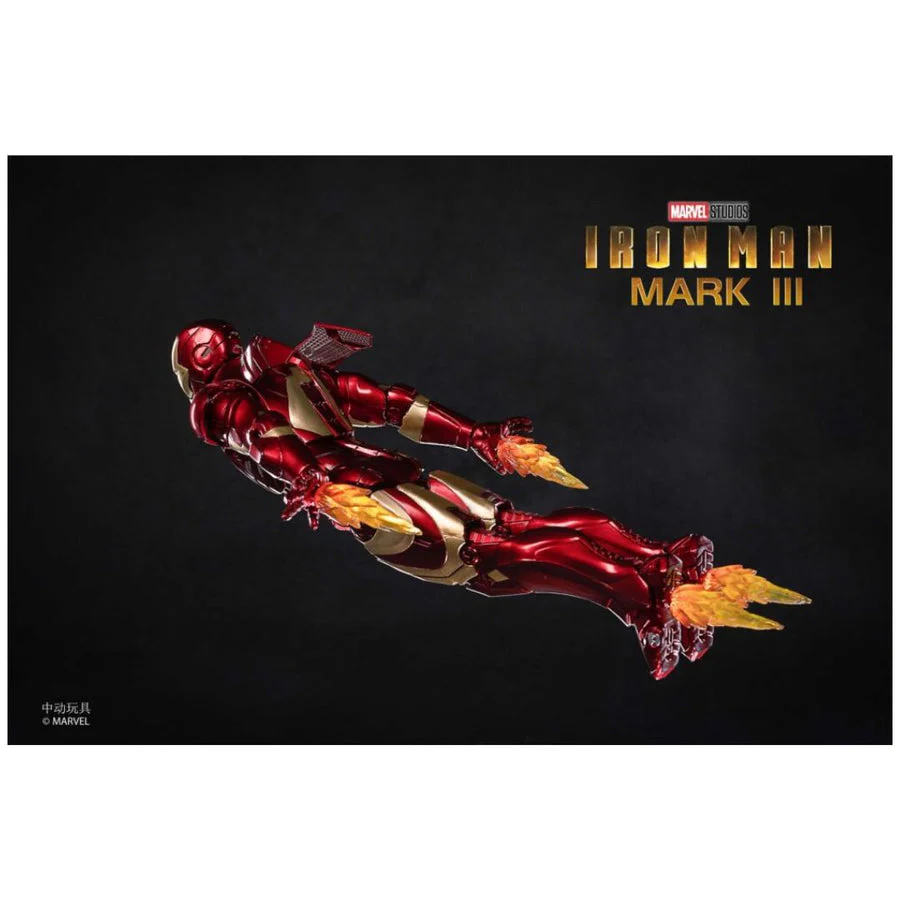 Marvel Studio Iron Man Luminous Version MK3 1:10 Scale Collections Action Figure - Image 7