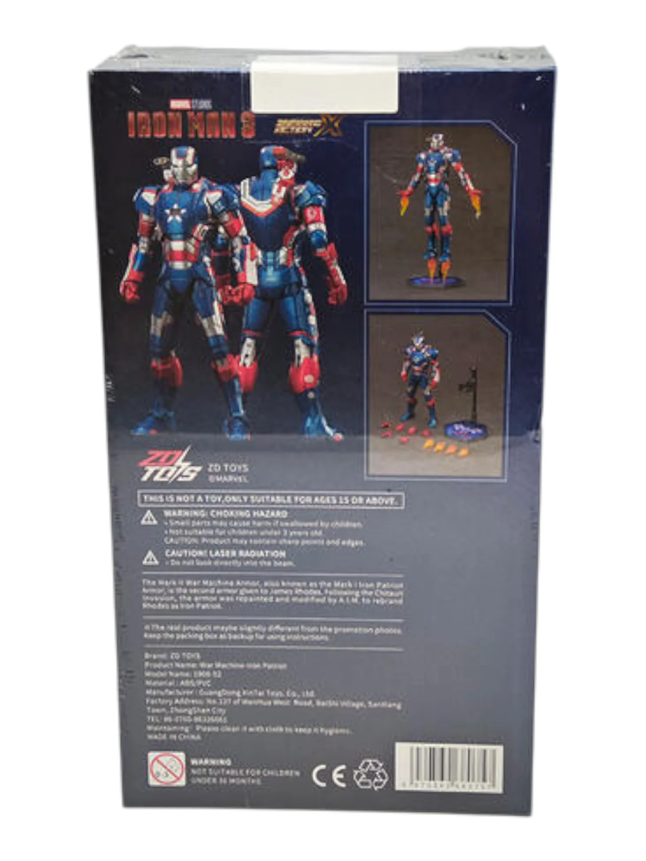 Action figure Marvel Studio ZD Toys Infinity Saga Iron Man 3 Imported 1:10 Scale Collection - Image 5