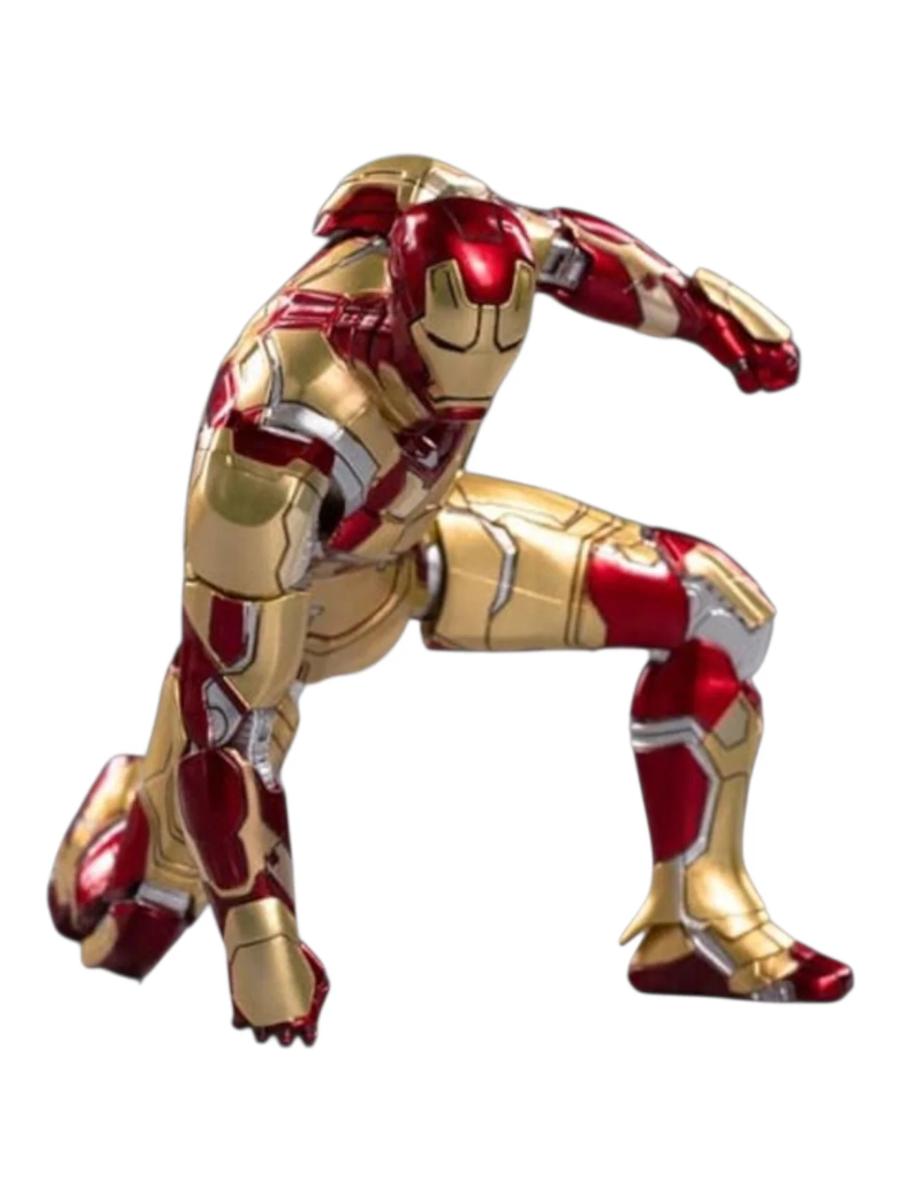 Action figure Marvel Studio ZD Toys Iron Man Mk42 With Lighting Function Action Figure 1:10 Scale collection - Image 3