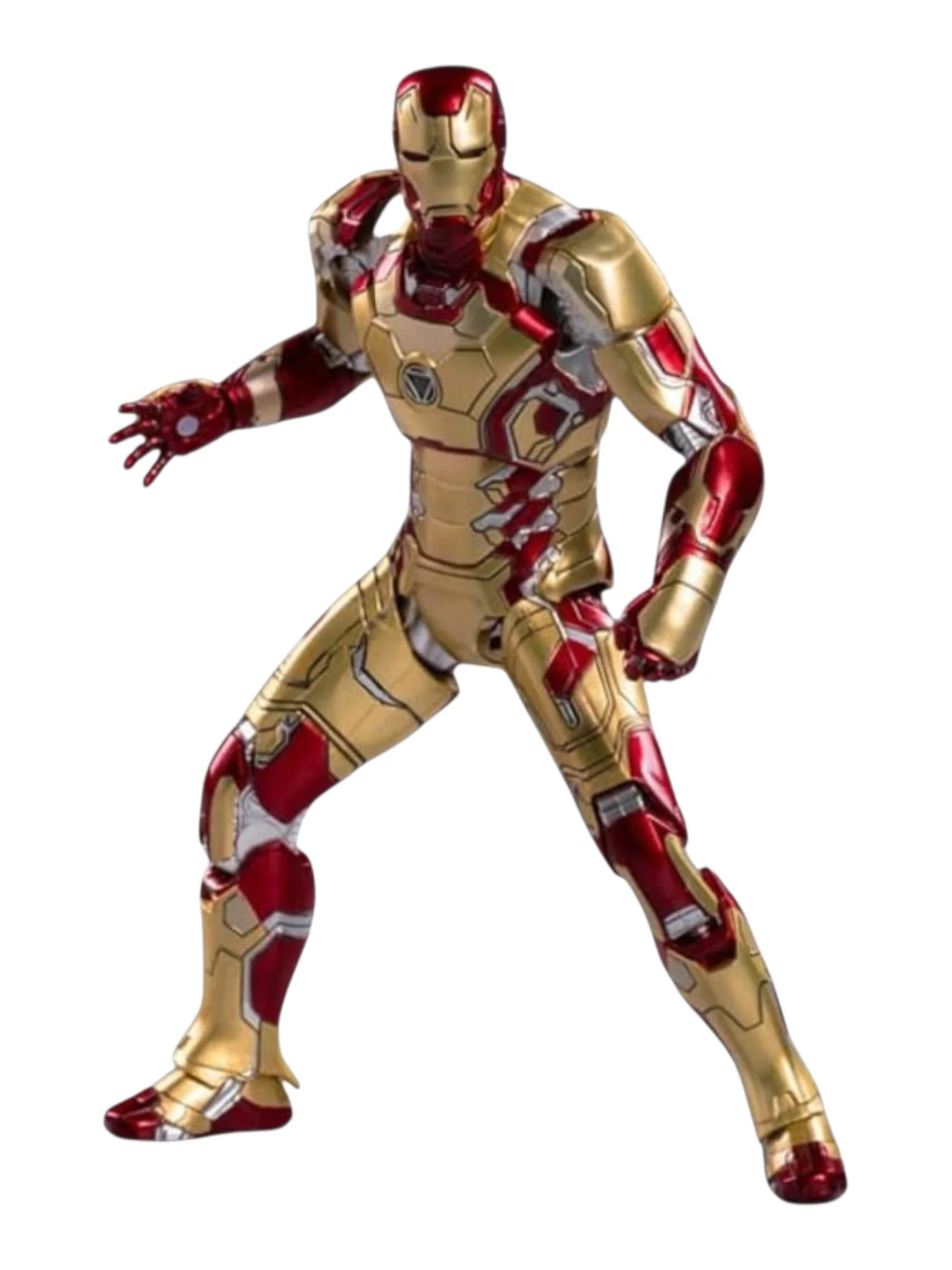 Action figure Marvel Studio ZD Toys Iron Man Mk42 With Lighting Function Action Figure 1:10 Scale collection - Image 6